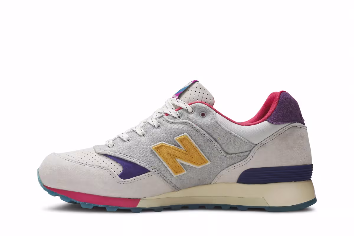 New Balance Bodega x HYPRCAT x 577 Grey Multi, view 4