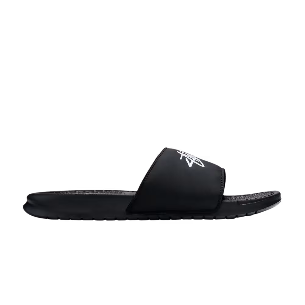 Stussy x Nike Benassi Black Sail
