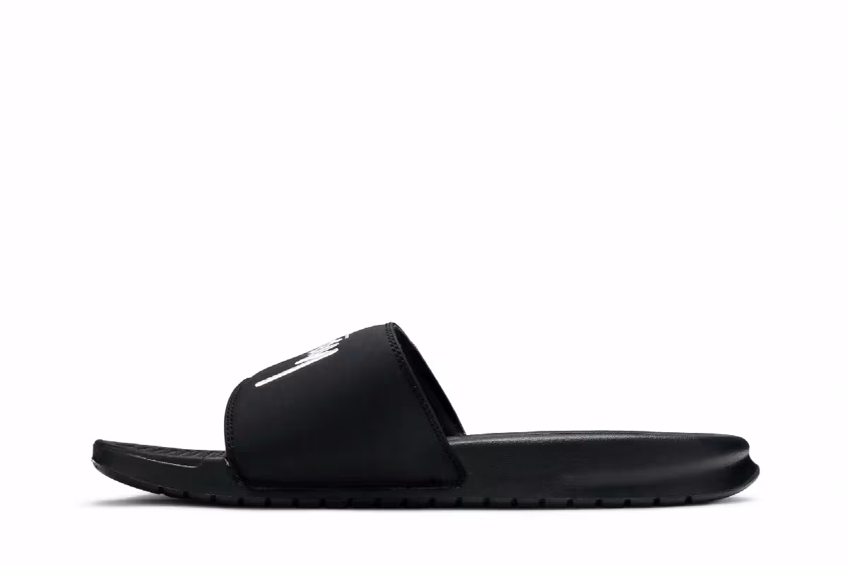 Stussy x Nike Benassi Black Sail, view 4
