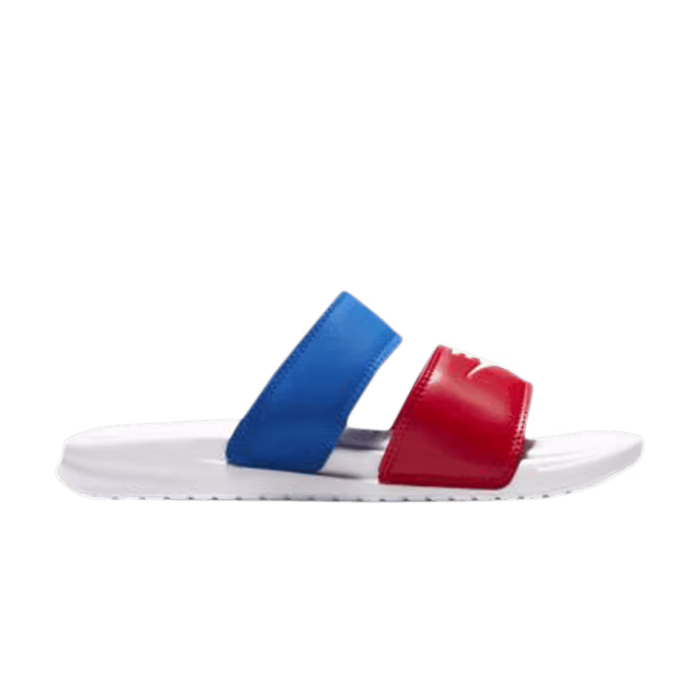Nike Women's Benassi Duo Ultra Slide University Red Game Royal