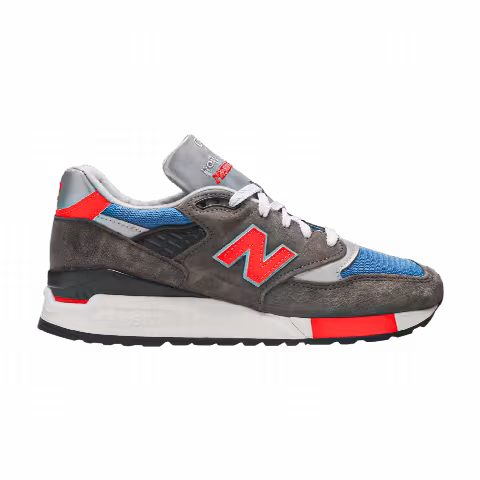 J. Crew x New Balance 998 Made in USA 'Grey Blue Orange'