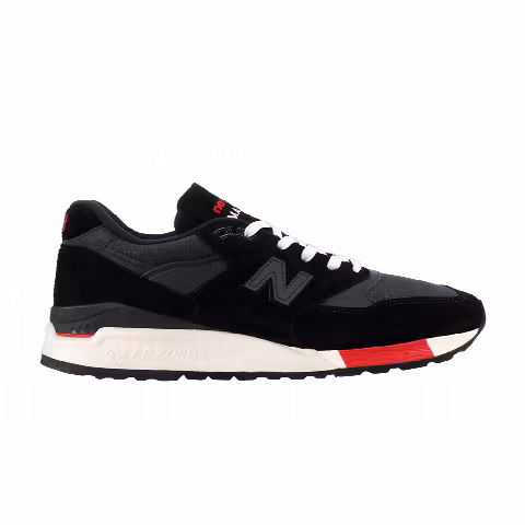 New Balance 998 Made in USA 'Black Red'