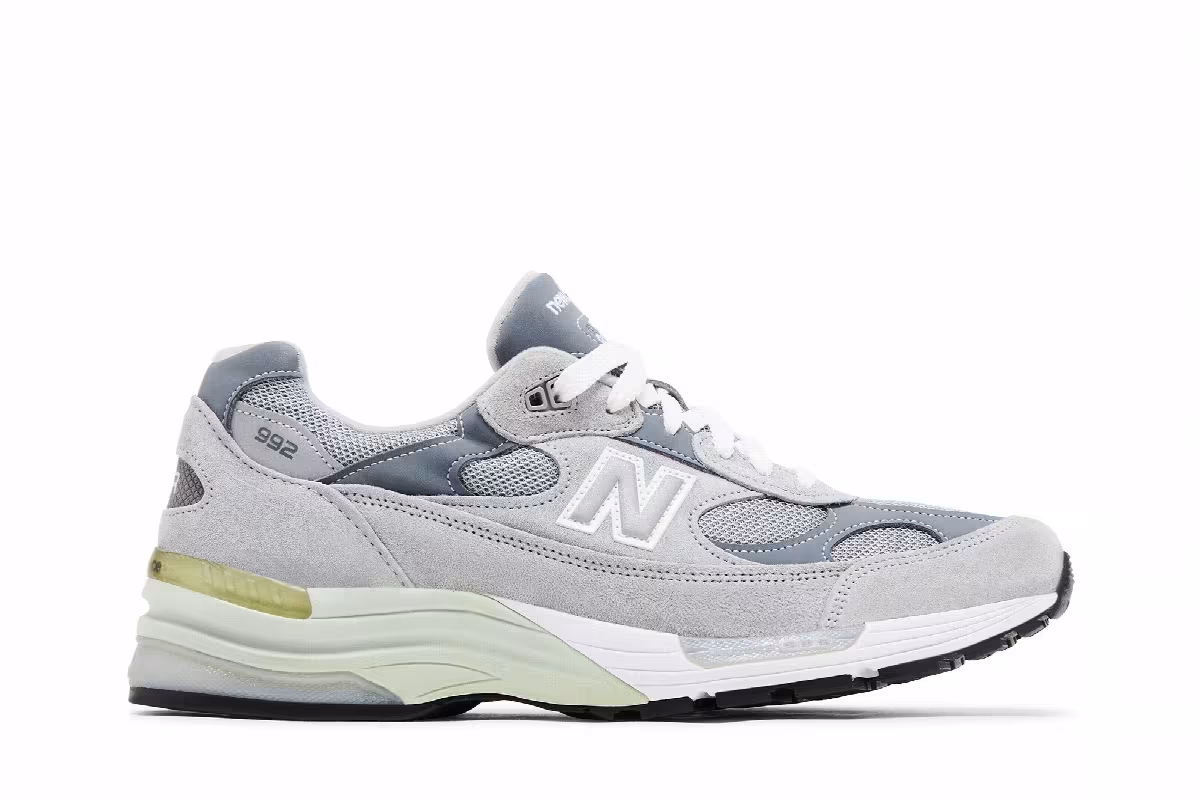 New Balance 992 Made in USA Grey 2006, view 2