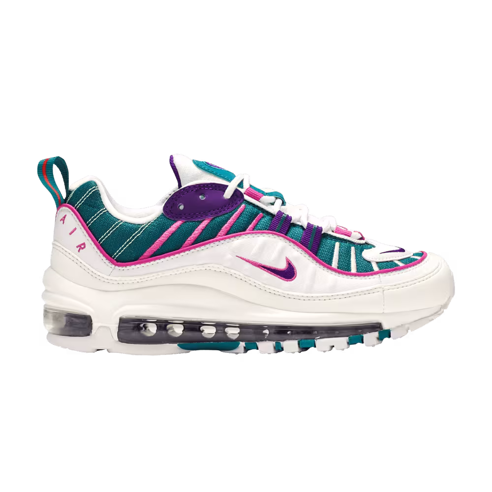 Nike Women's Air Max 98 Teal Purple