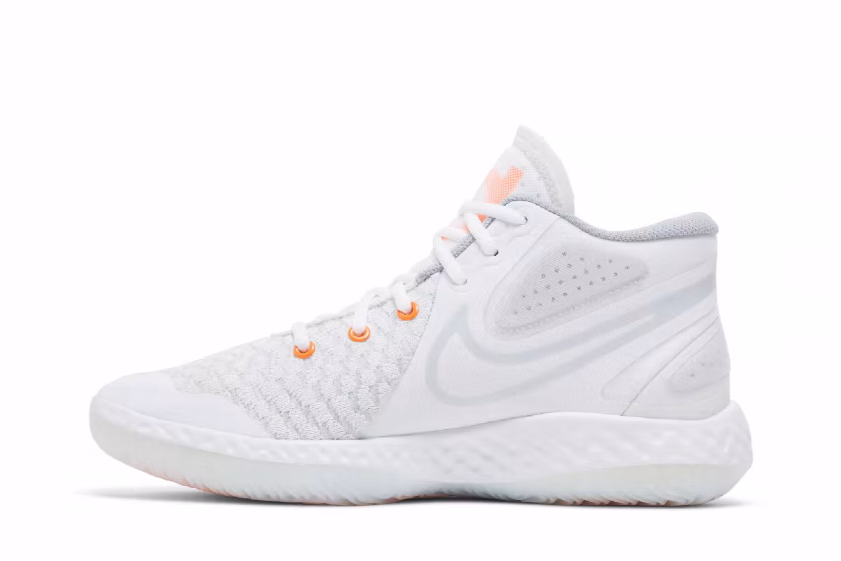 Nike KD Trey 5 VIII EP White Total Orange, view 4