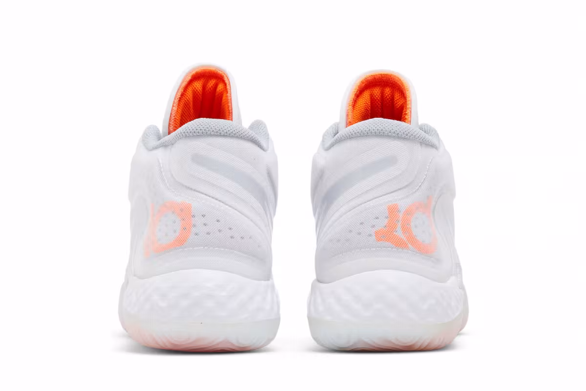 Nike KD Trey 5 VIII EP White Total Orange, view 7