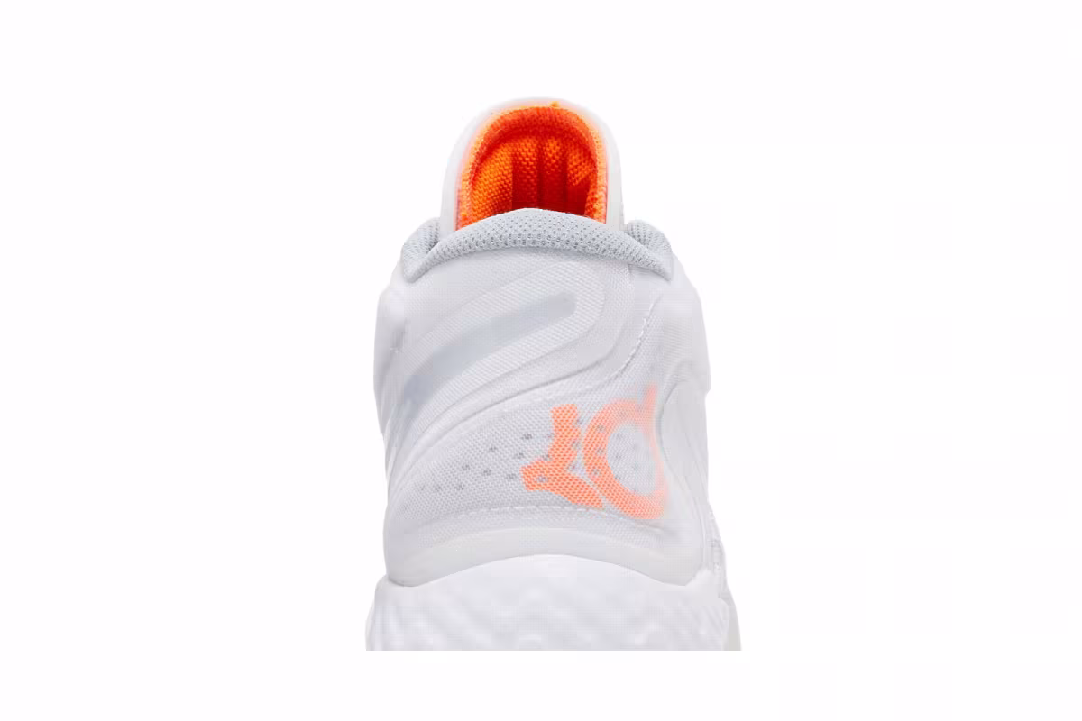 Nike KD Trey 5 VIII EP White Total Orange, view 8