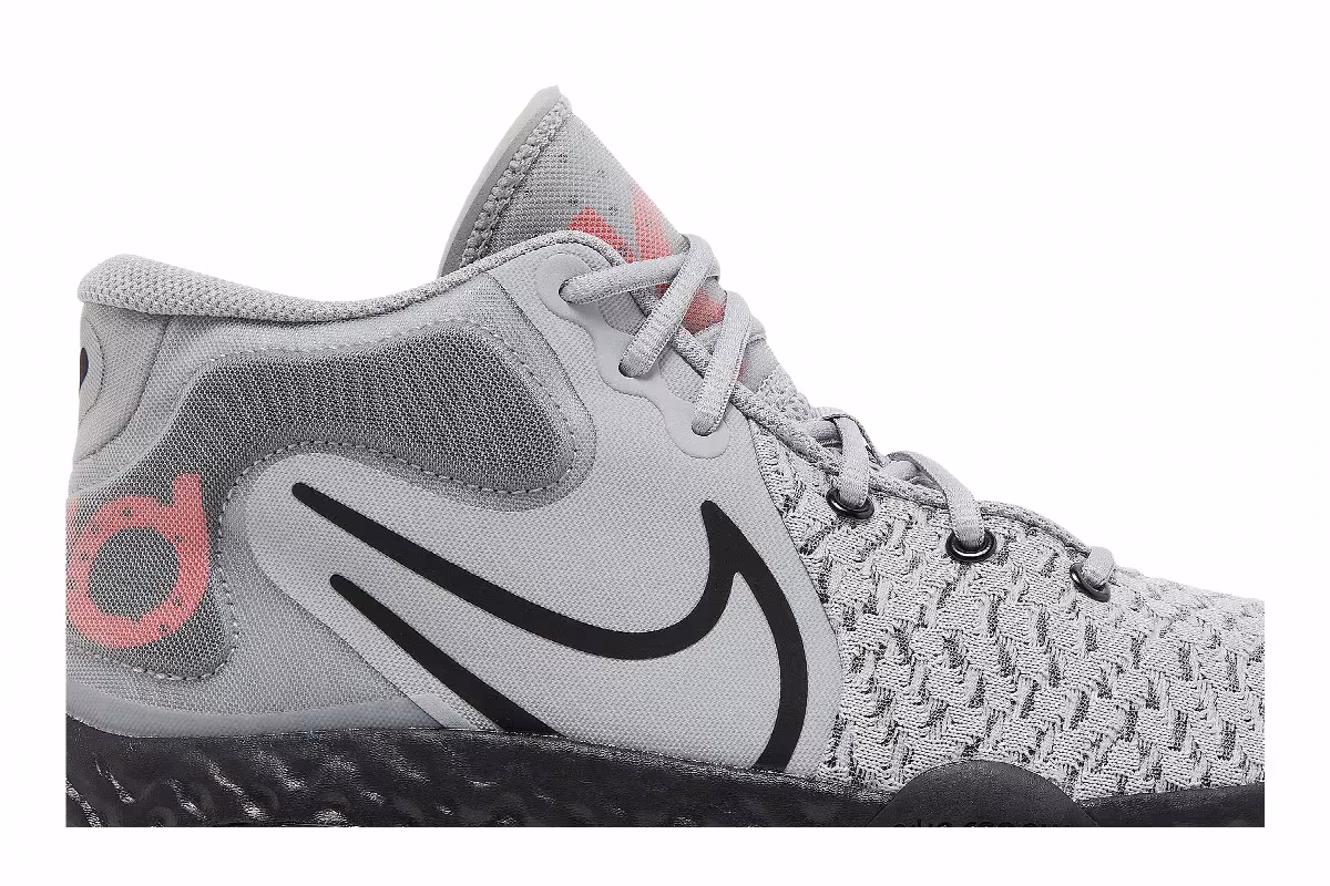 Nike KD Trey 5 VIII Light Smoke Grey Black, view 3