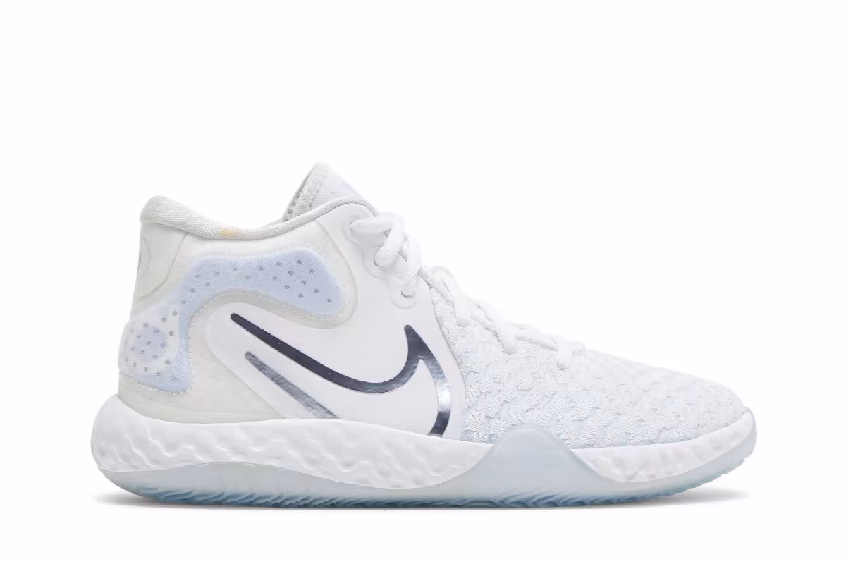 Nike KD Trey 5 VIII GS White Royal Tint, view 2