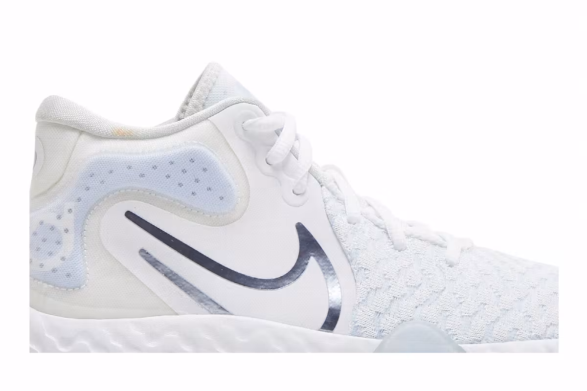 Nike KD Trey 5 VIII GS White Royal Tint, view 3
