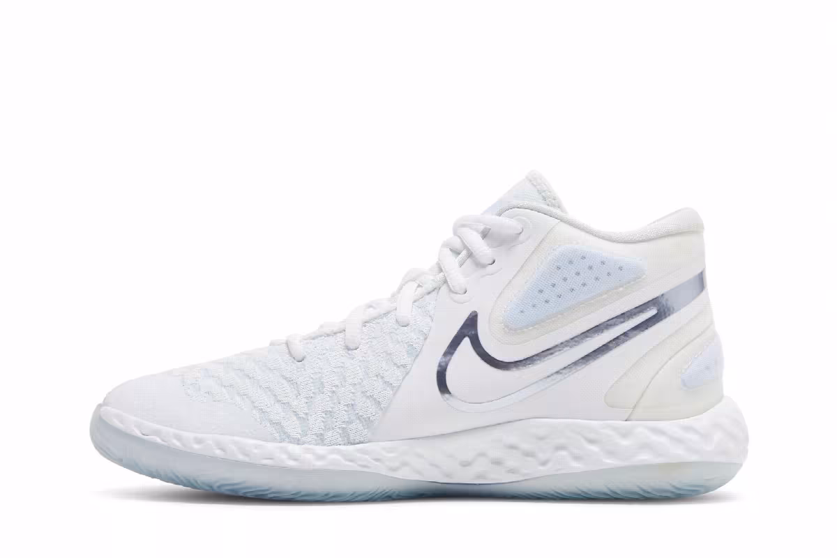 Nike KD Trey 5 VIII GS White Royal Tint, view 4