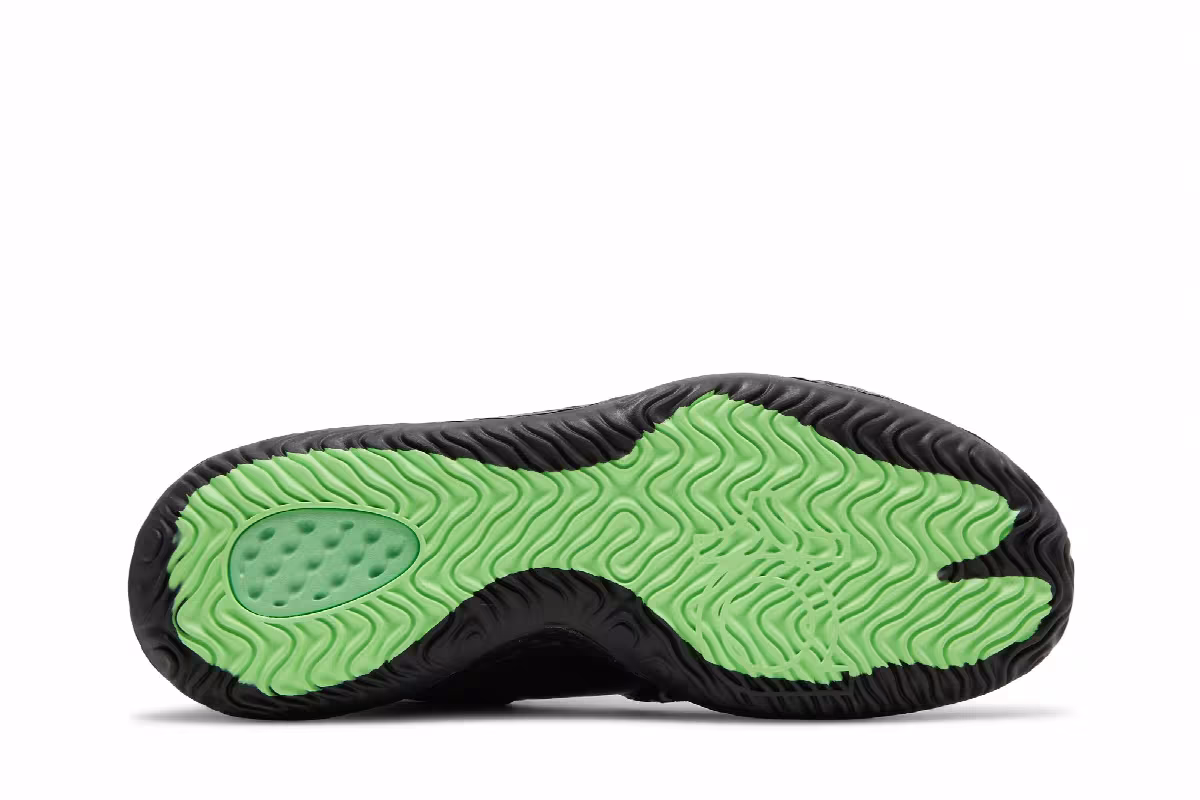 Nike KD Trey 5 VIII Black Illusion Green, view 5