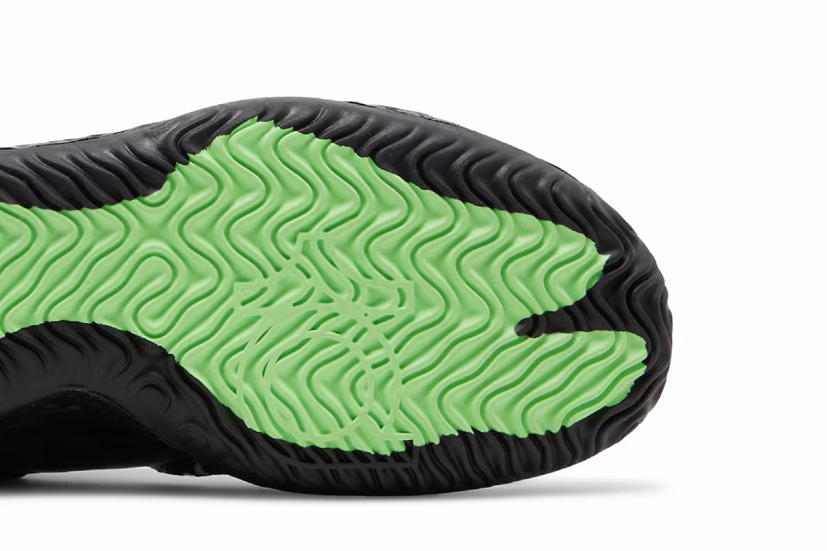 Nike KD Trey 5 VIII Black Illusion Green, view 6
