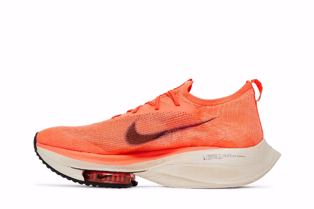 Nike Air Zoom Alphafly Next% Bright Orange, view 4