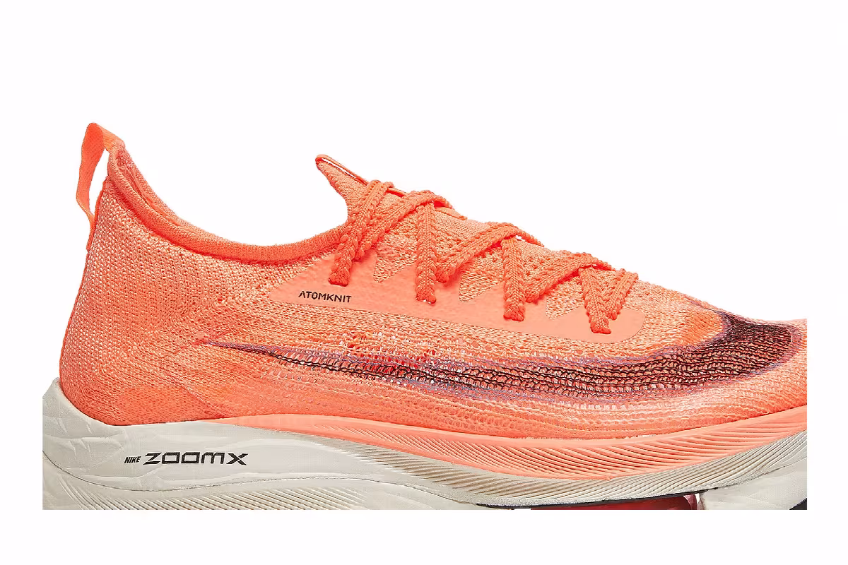 Nike Women's Air Zoom Alphafly Next% Bright Orange, view 3