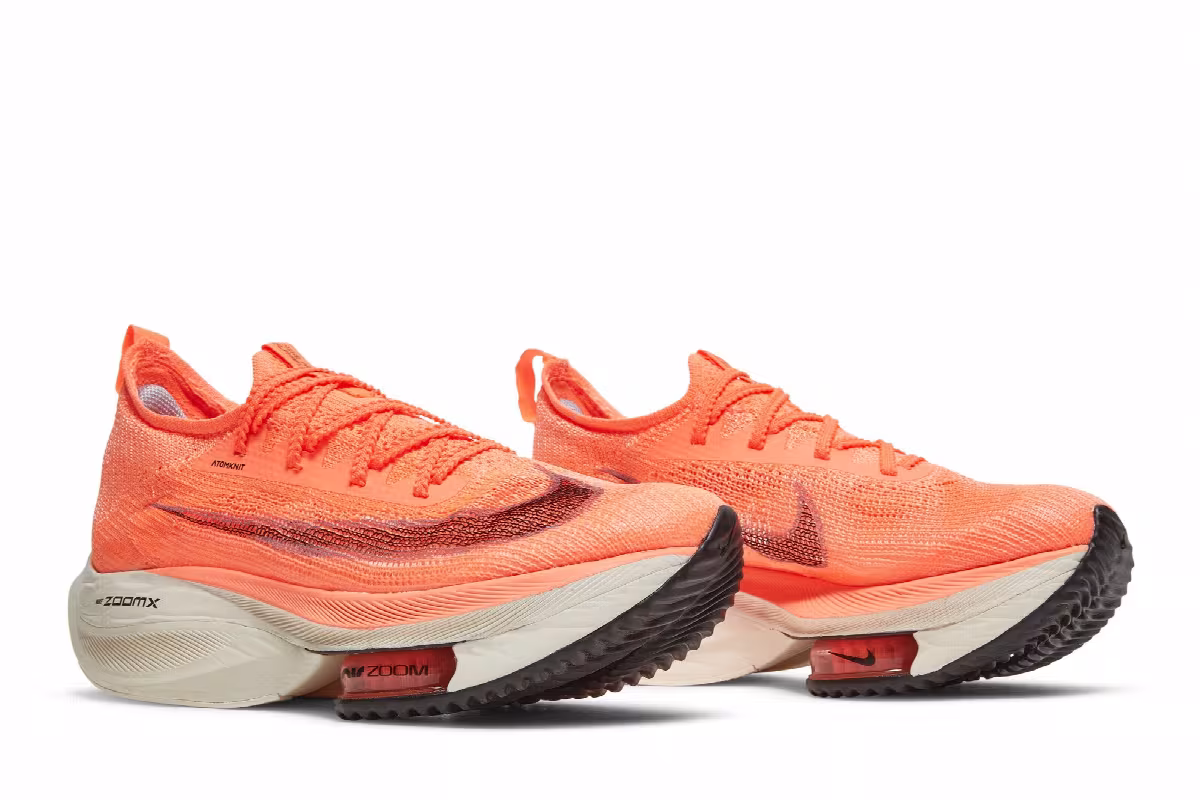 Nike Women's Air Zoom Alphafly Next% Bright Orange, view 9