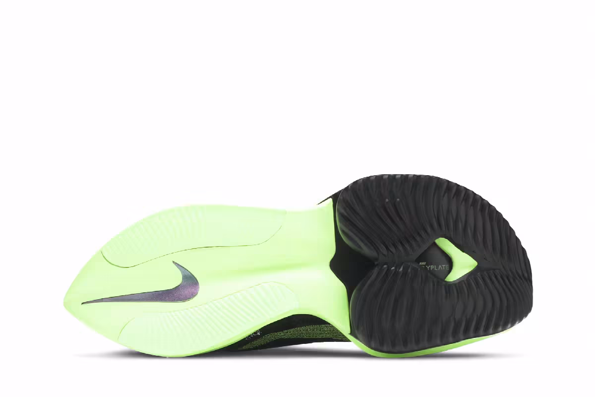 Nike Women's Air Zoom Alphafly Next% Lime Blast, view 5