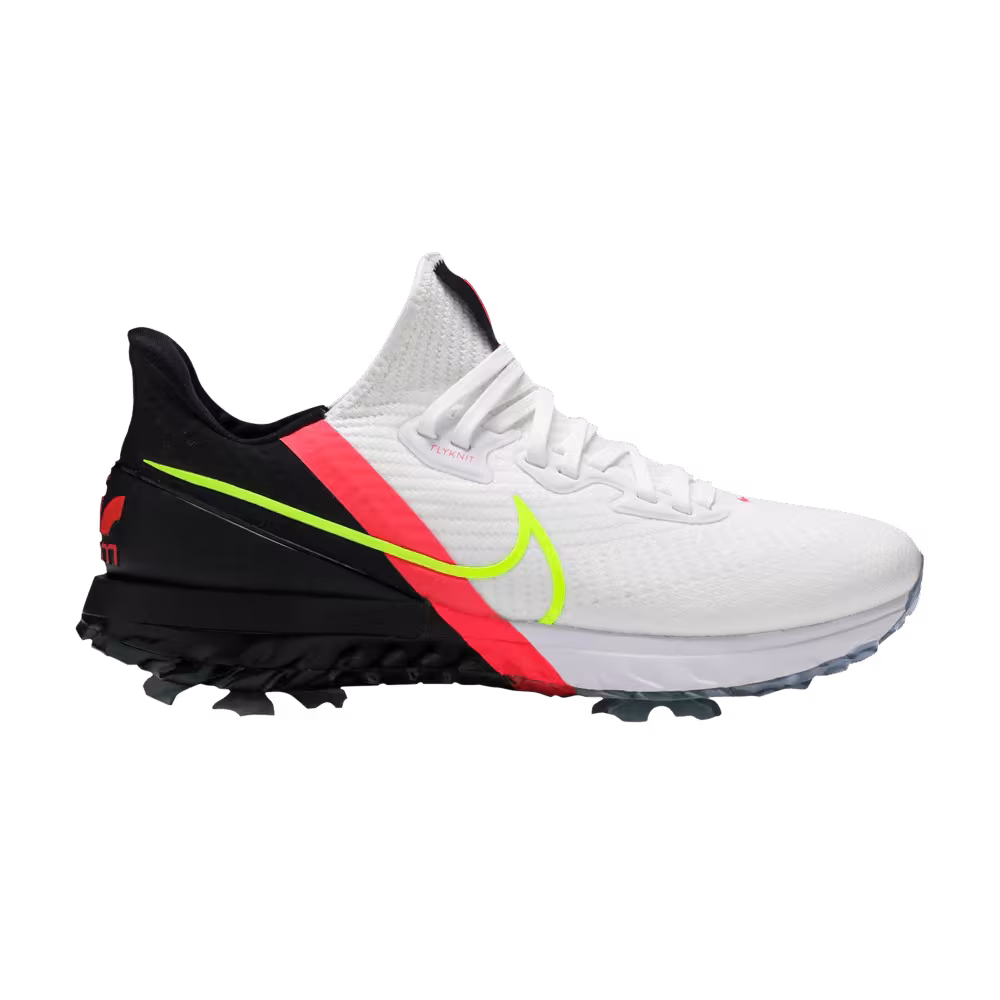 Nike Air Zoom Infinity Tour Golf Wide White Crimson Volt