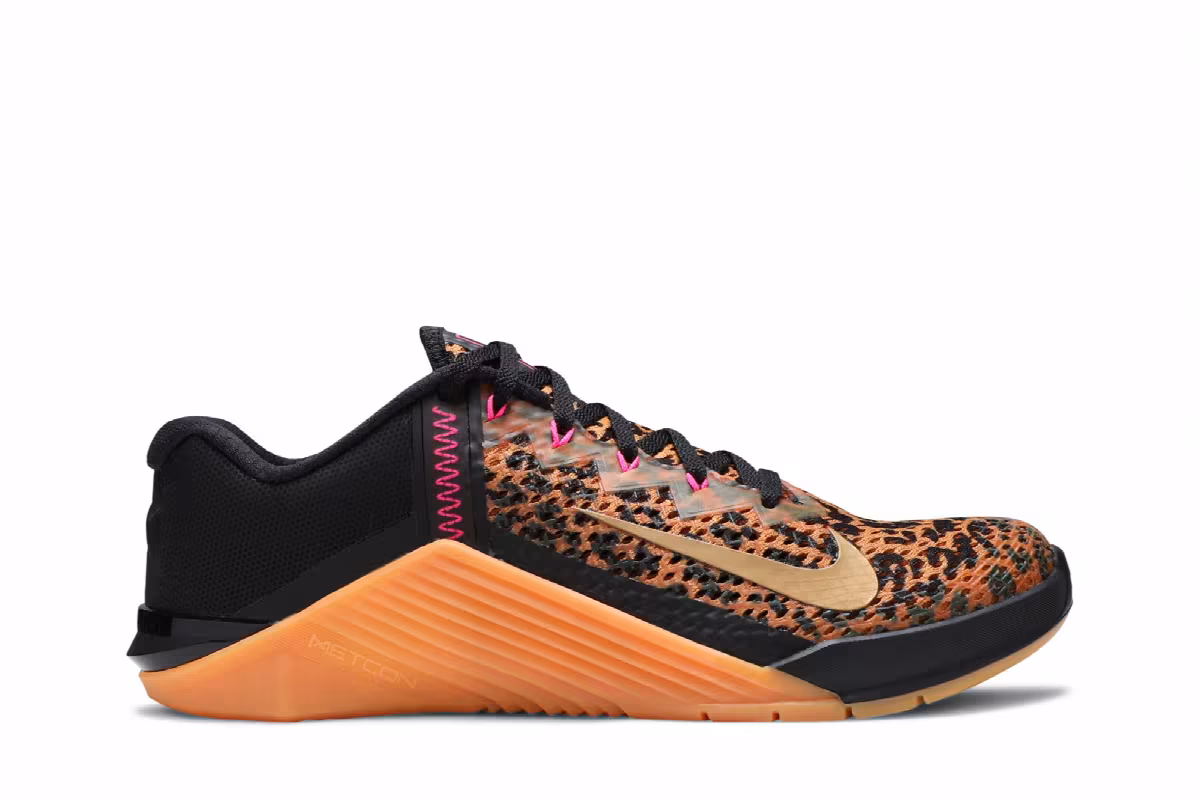 Nike Women's Metcon 6 Cheetah Print, view 2