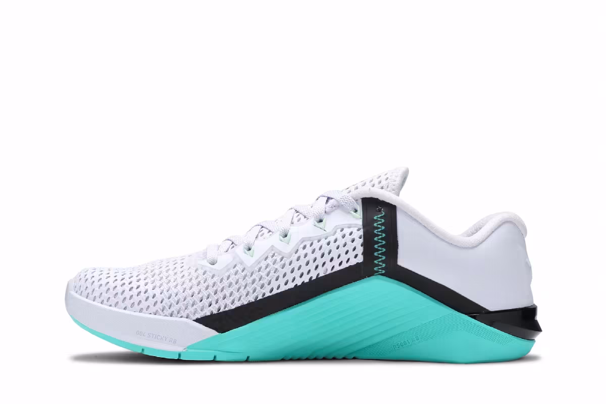 Nike Women's Metcon 6 Football Grey Jade, view 4