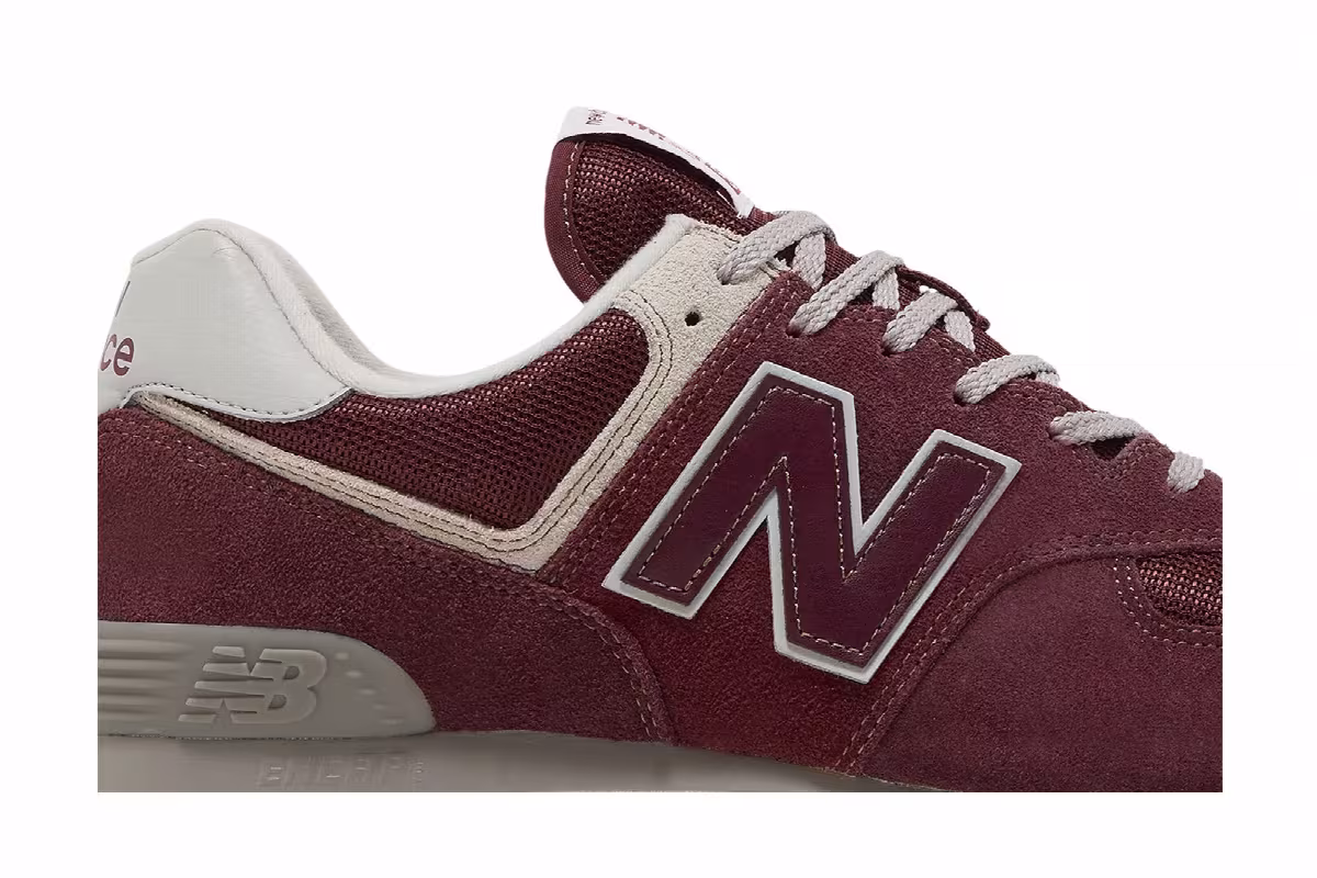 New Balance 574 Core Pack - Burgundy, view 3