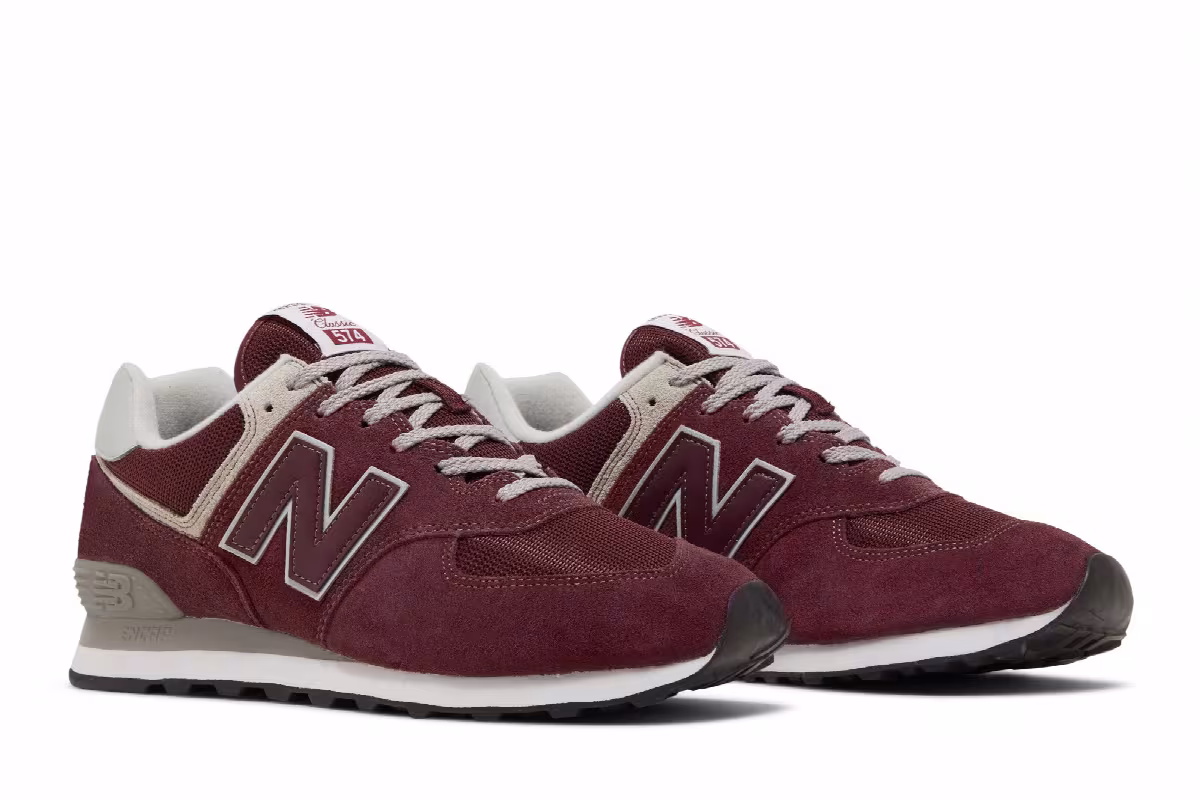 New Balance 574 Core Pack - Burgundy, view 9