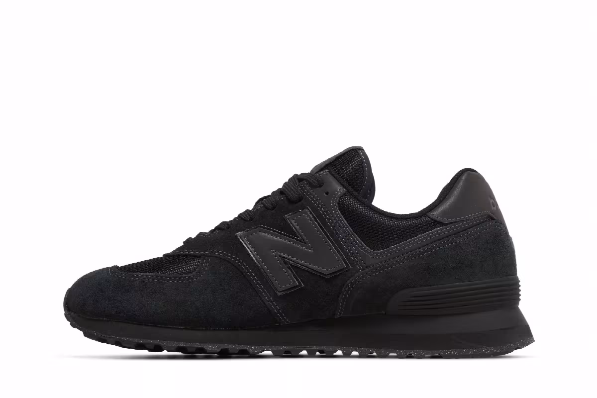 New Balance 574 Core Pack - Black, view 4