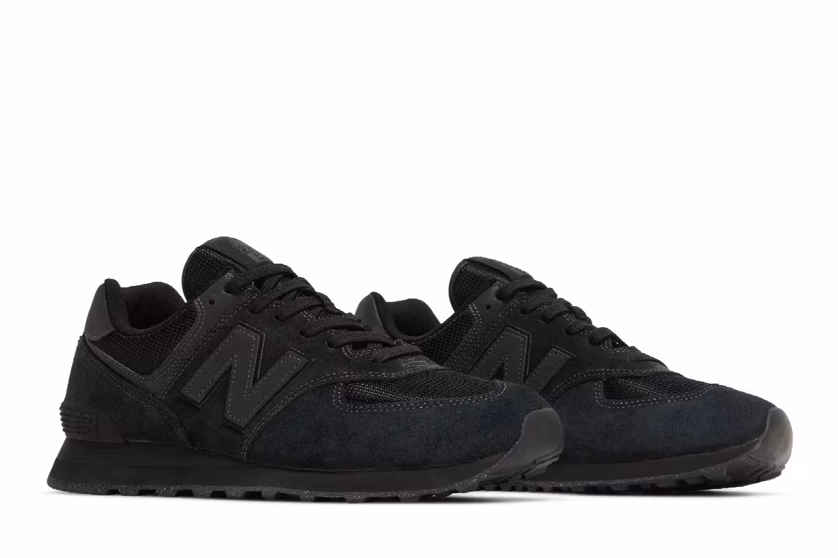 New Balance 574 Core Pack - Black, view 9