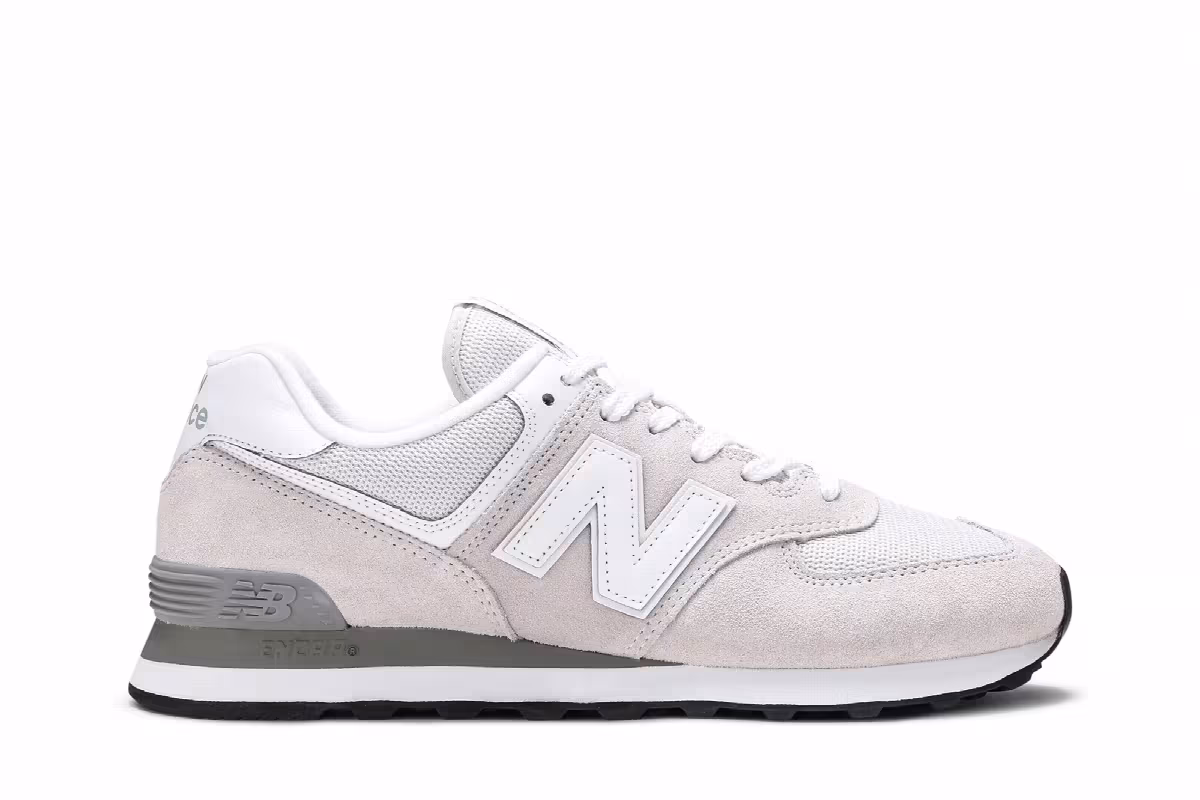 New Balance 574 Ivory Grey, view 2