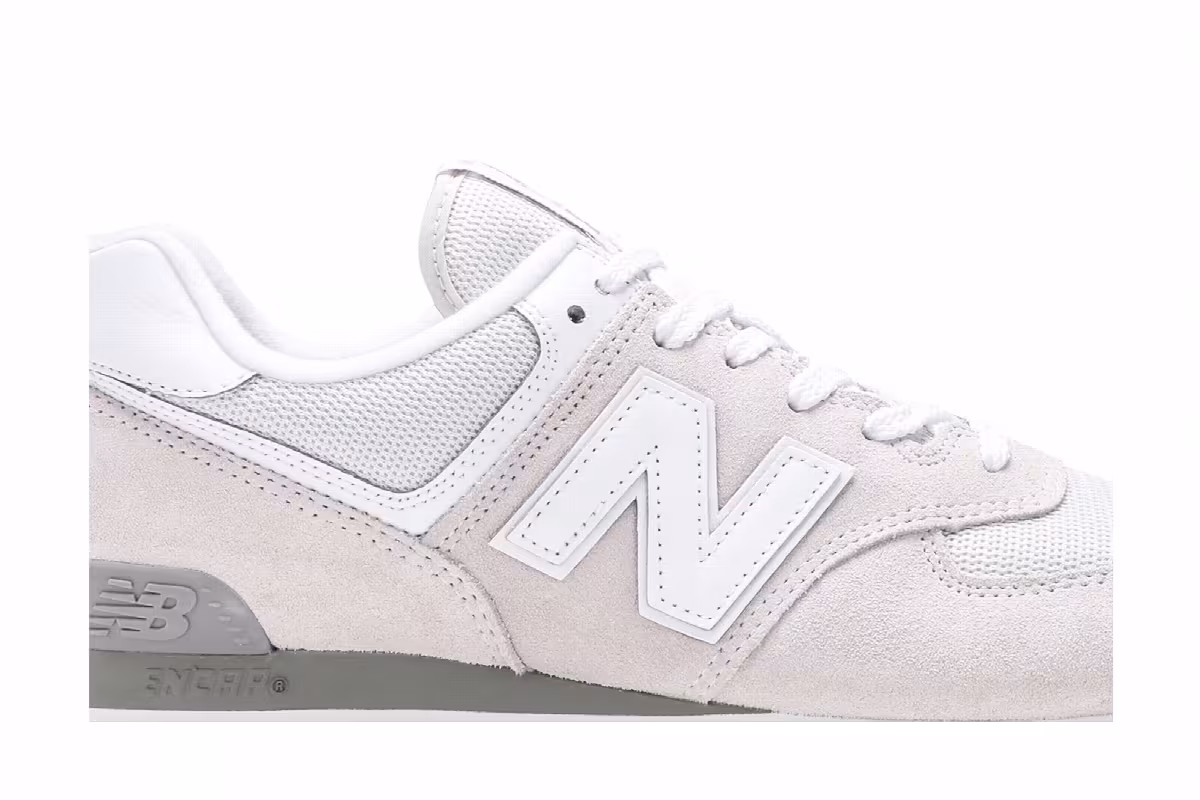 New Balance 574 Ivory Grey, view 3