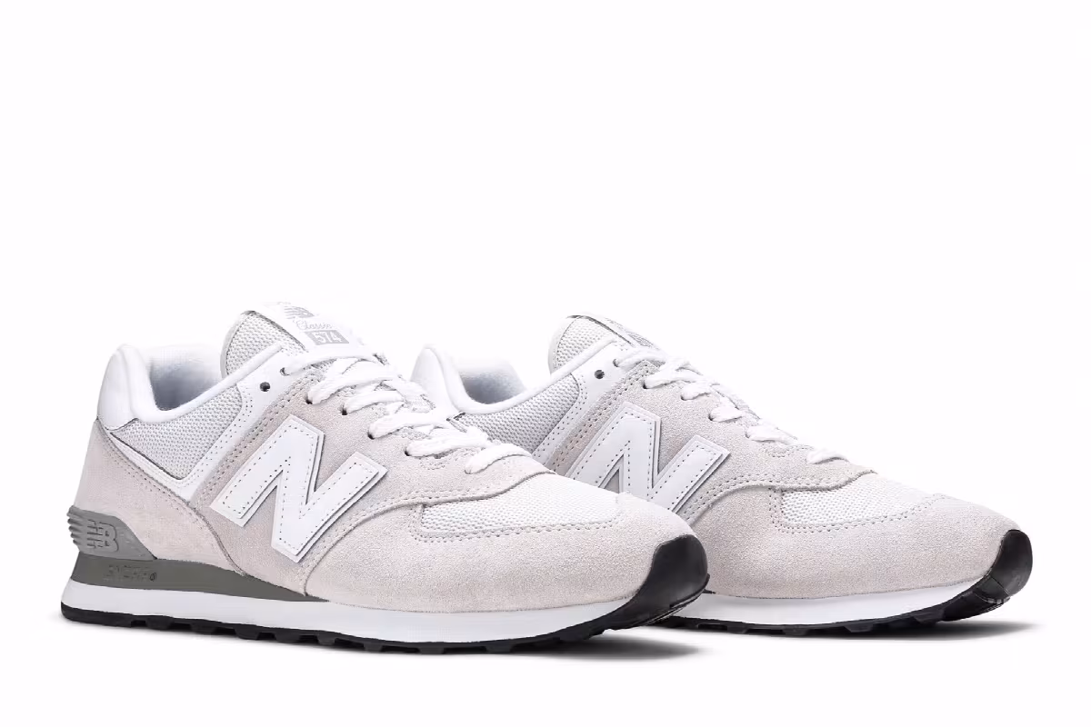 New Balance 574 Ivory Grey, view 9