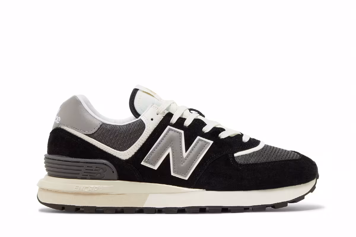 New Balance 574 Legacy Black Marblehead, view 2