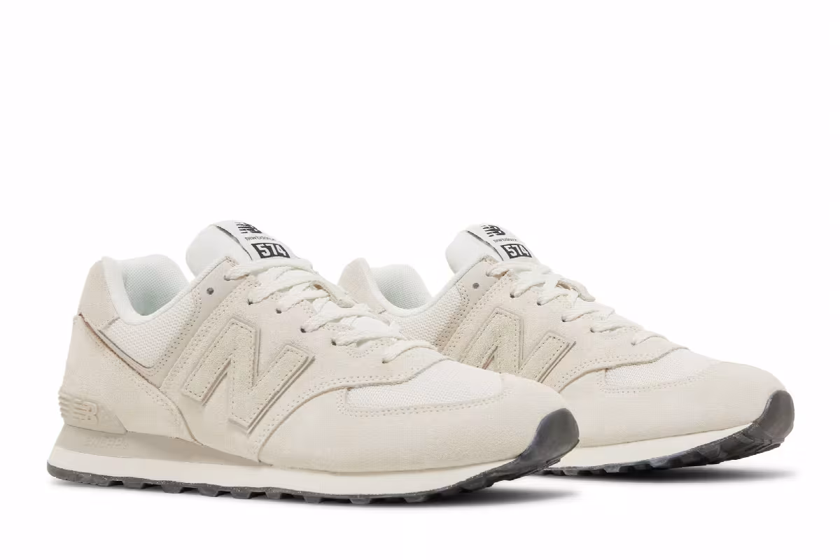 New Balance 574 Off White, view 9