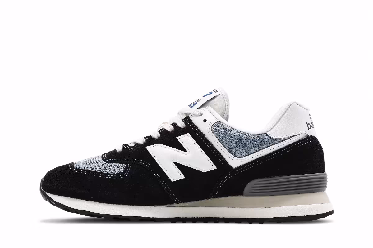 New Balance 574 Black Reflection, view 4