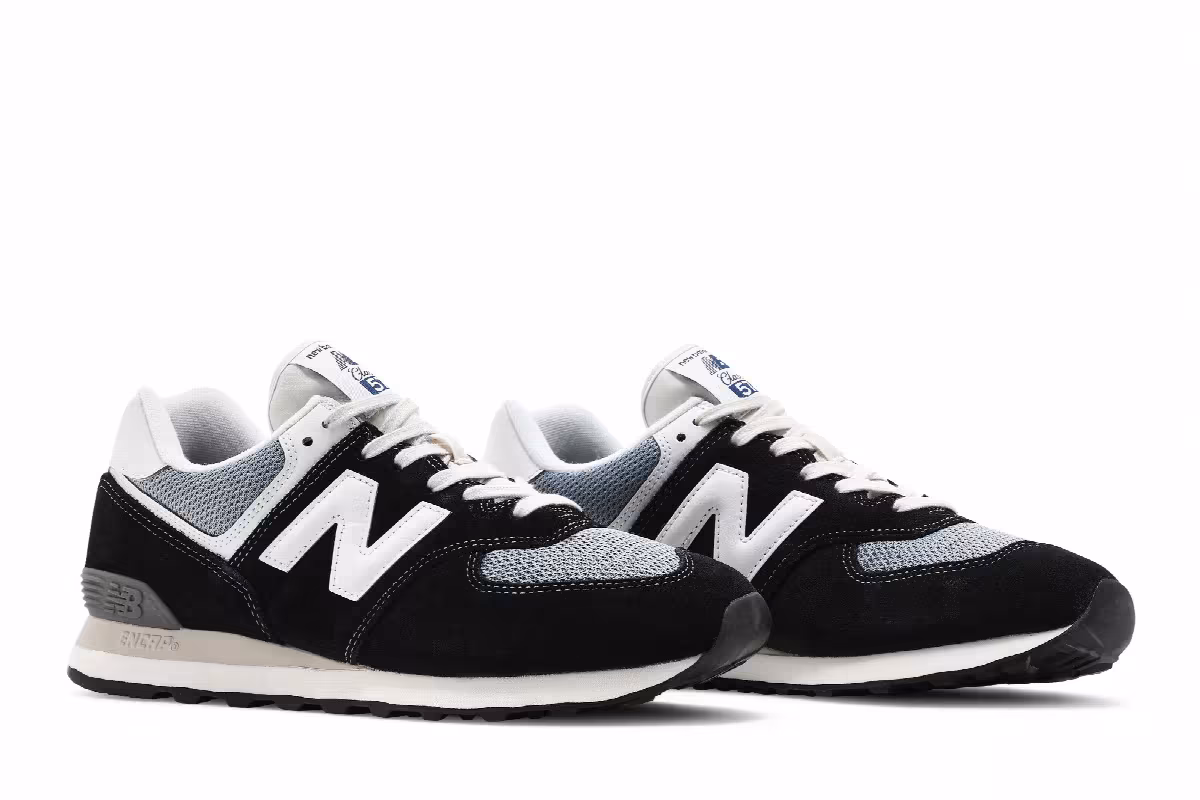 New Balance 574 Black Reflection, view 9