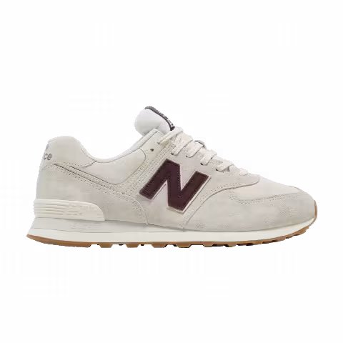 New Balance 574 'Bone White Burgundy'