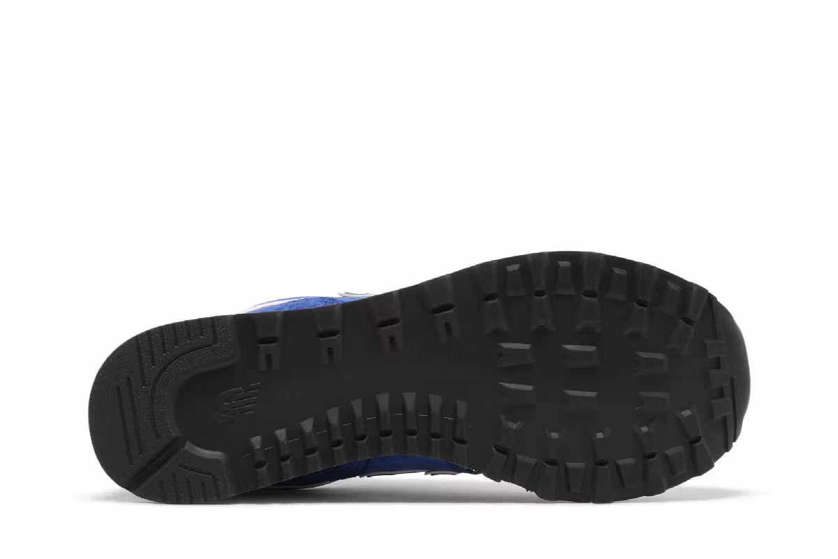 New Balance 574 Royal Blue Gold, view 5