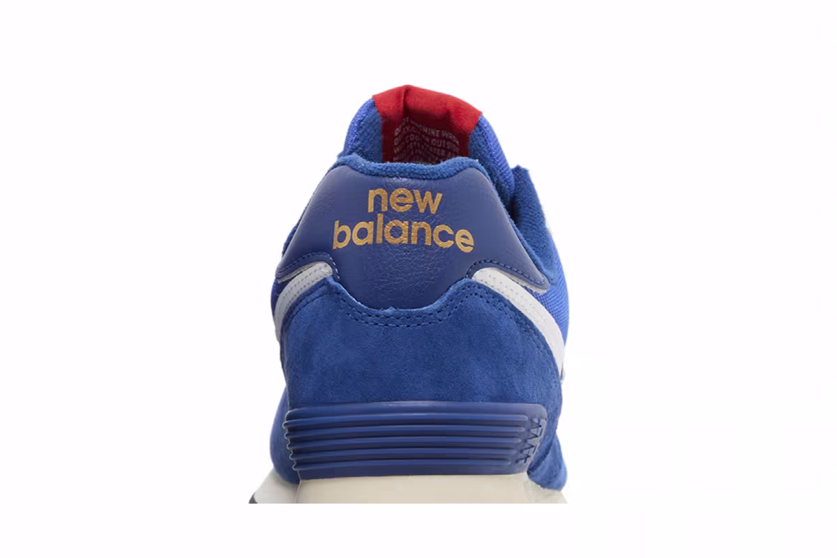 New Balance 574 Royal Blue Gold, view 8