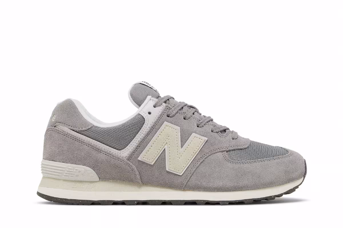 New Balance 574 Grey Off White, view 2