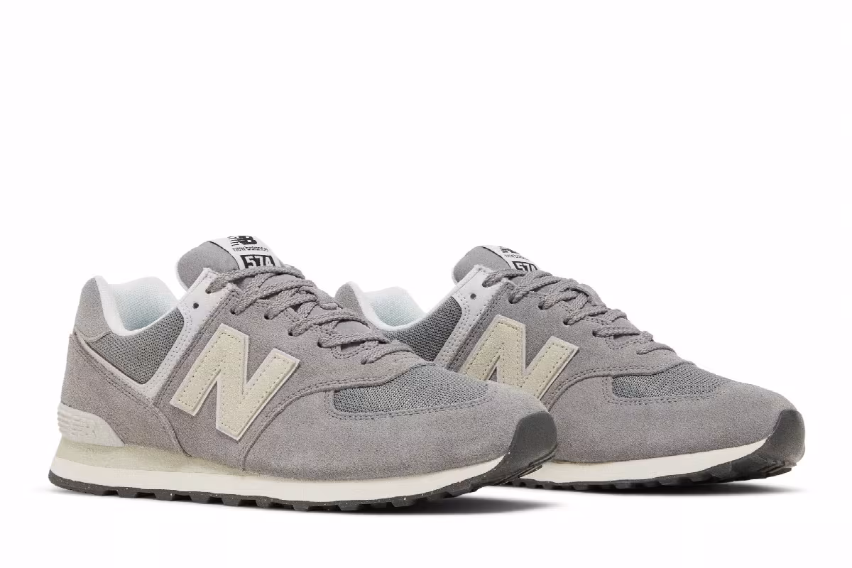 New Balance 574 Grey Off White, view 9