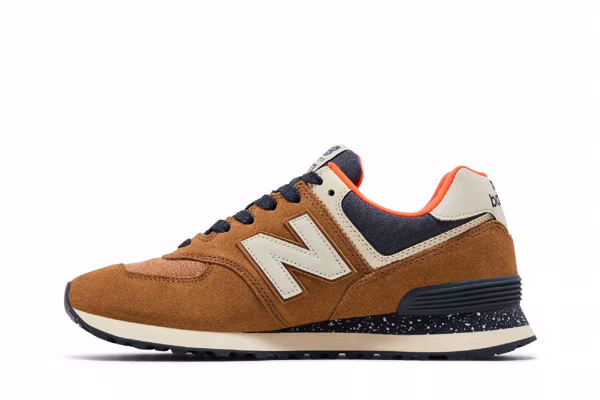 New Balance 574v2 Hi-Viz Pack - Brown Sugar, view 4