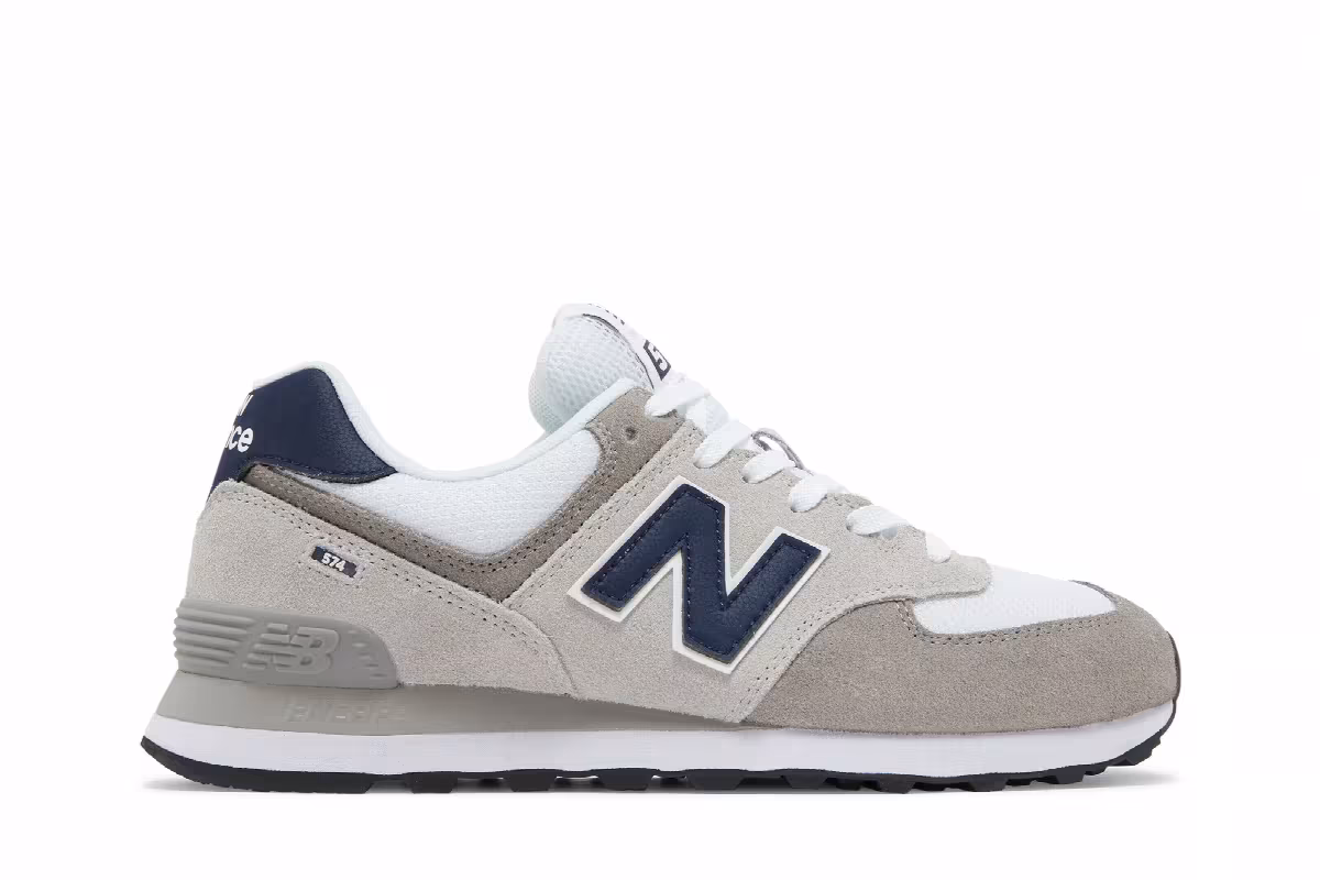 New Balance 574 Rain Cloud Navy, view 2