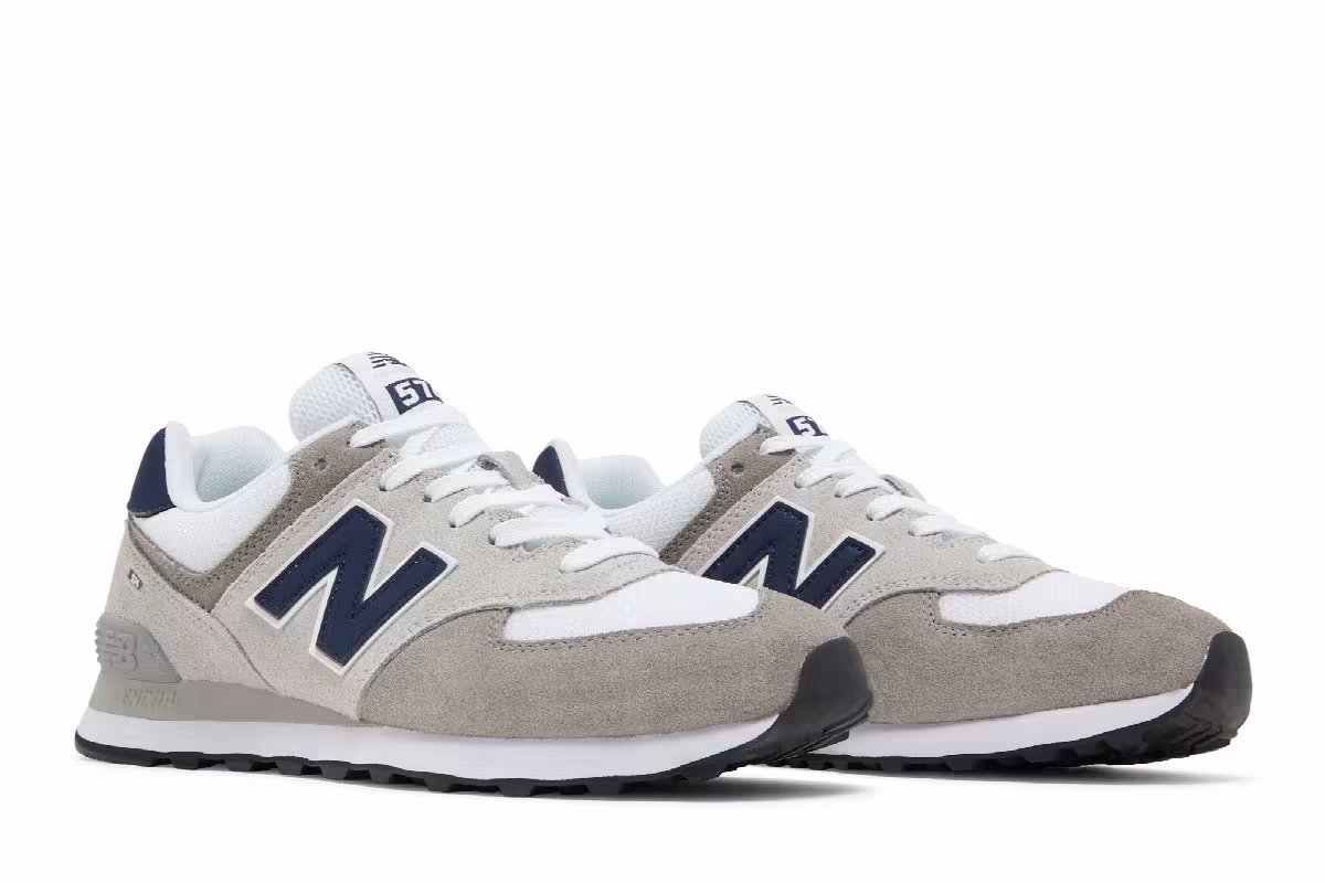 New Balance 574 Rain Cloud Navy, view 9