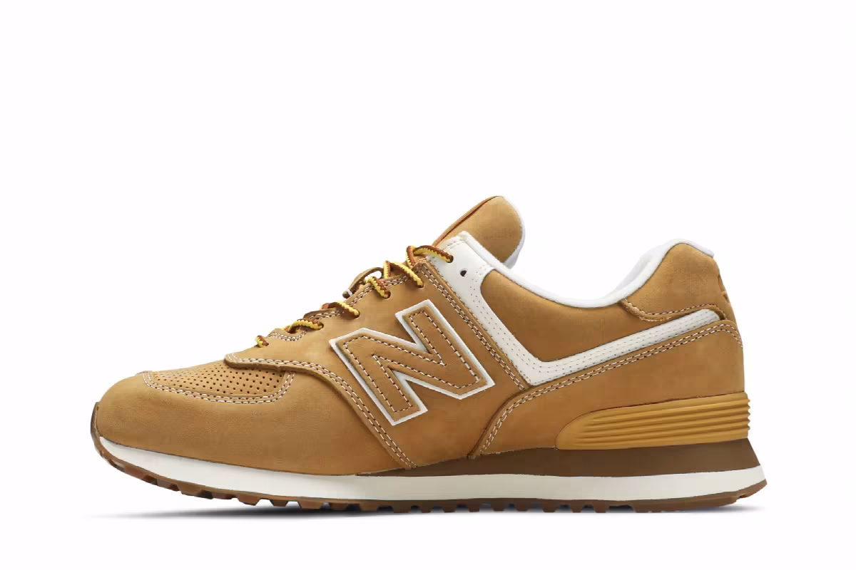 Junya Watanabe MAN x New Balance 574 Wheat, view 4