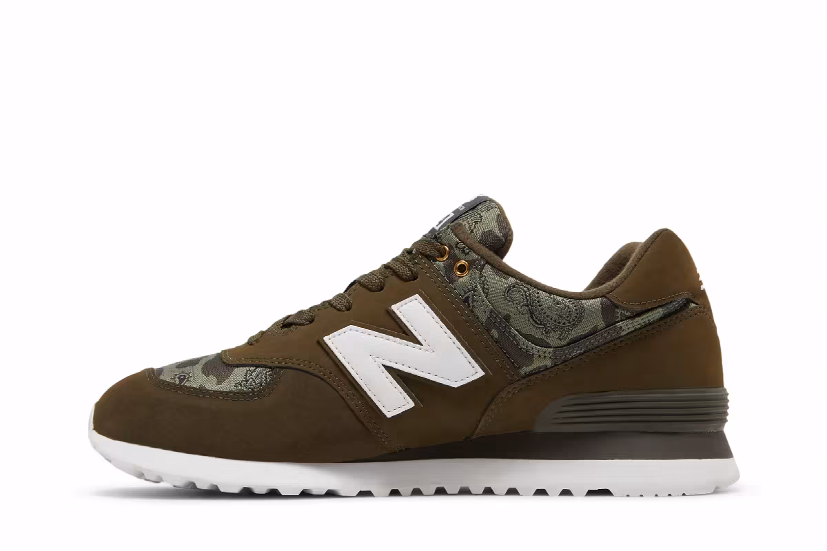 New Balance 574 Paisley Camouflage, view 4