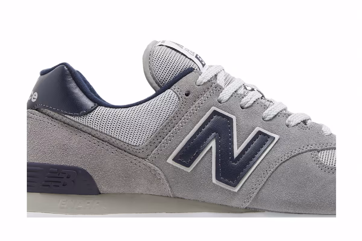 New Balance 574 History Class Pack - Grey Blue, view 3