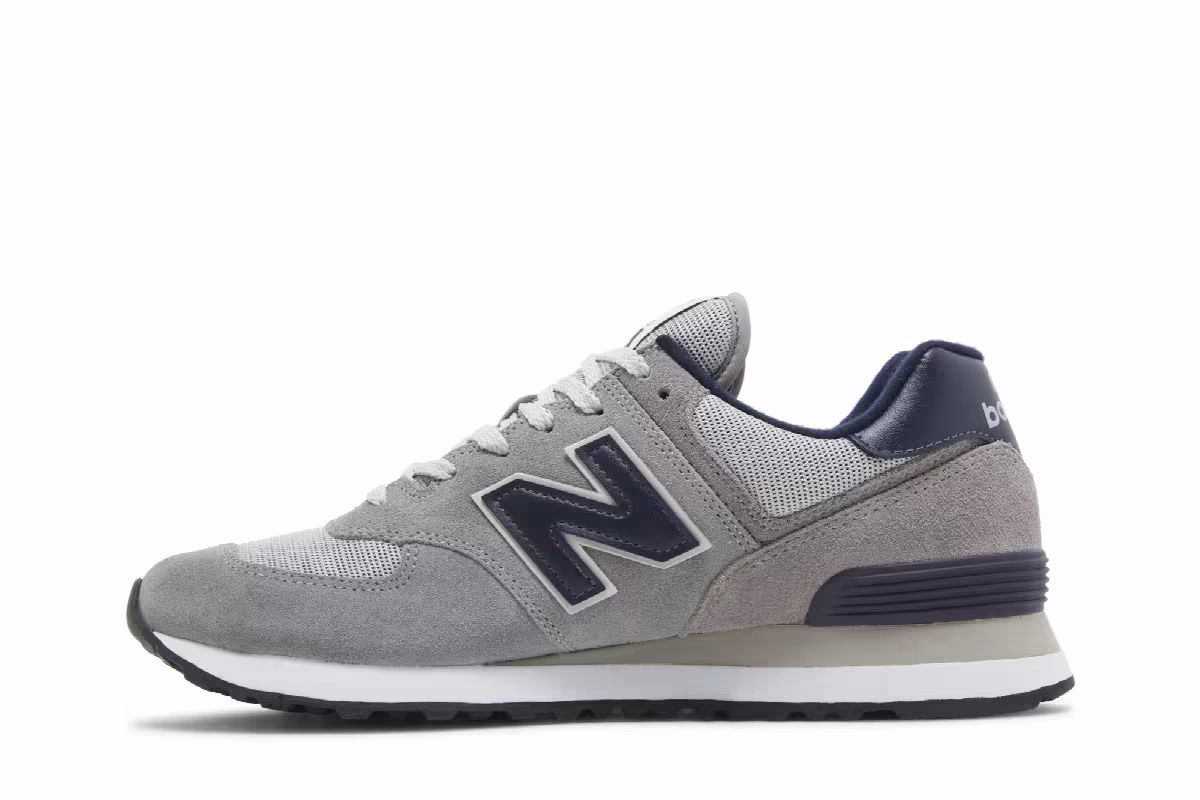 New Balance 574 History Class Pack - Grey Blue, view 4