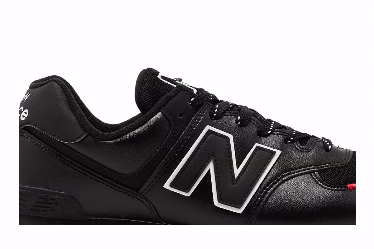 New Balance 574 Rugged Black, view 3