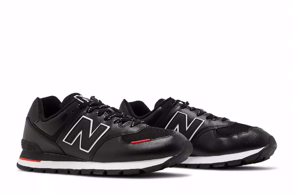 New Balance 574 Rugged Black, view 9