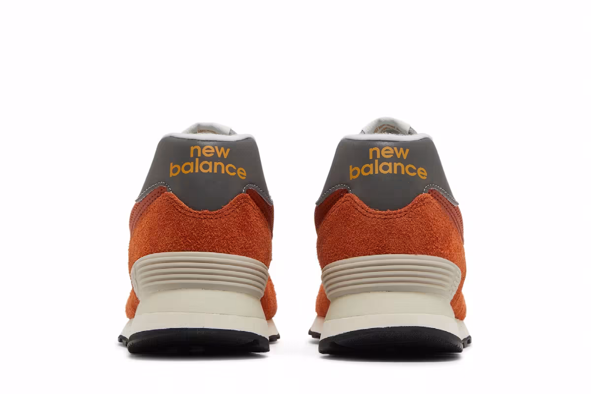 New Balance 574 Orange Burst, view 7